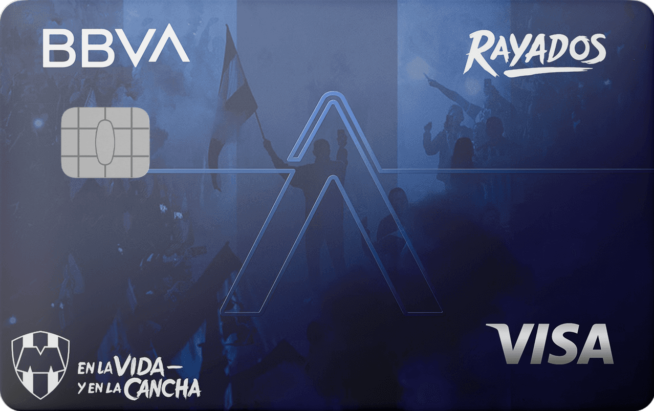 Tarjeta Rayados BBVA